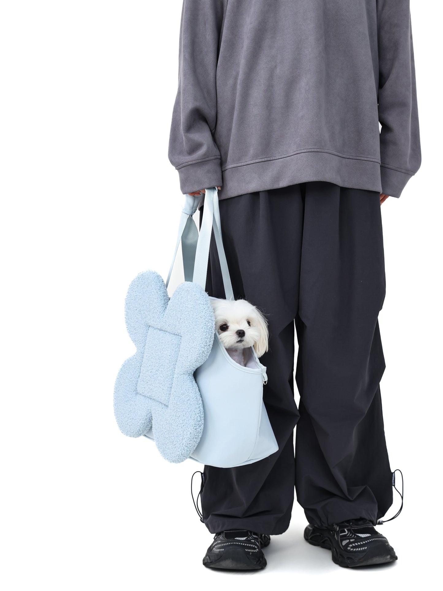“the Bloomy” Dog Carrier - BLUE