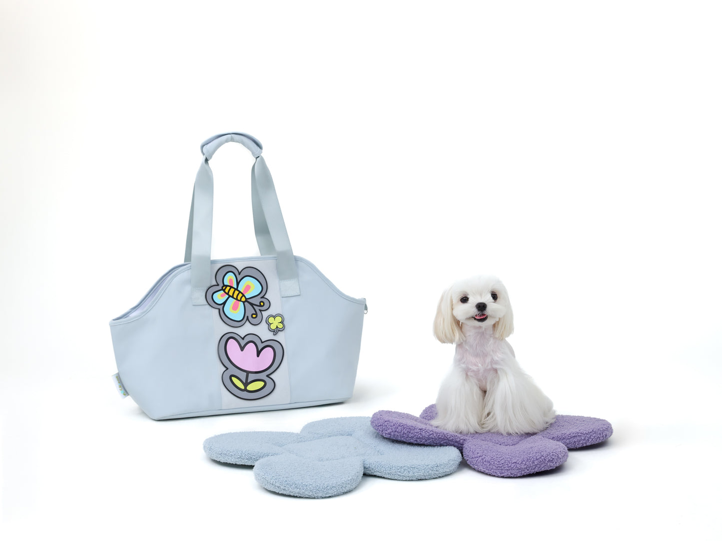 “the Bloomy” Dog Carrier - BLUE