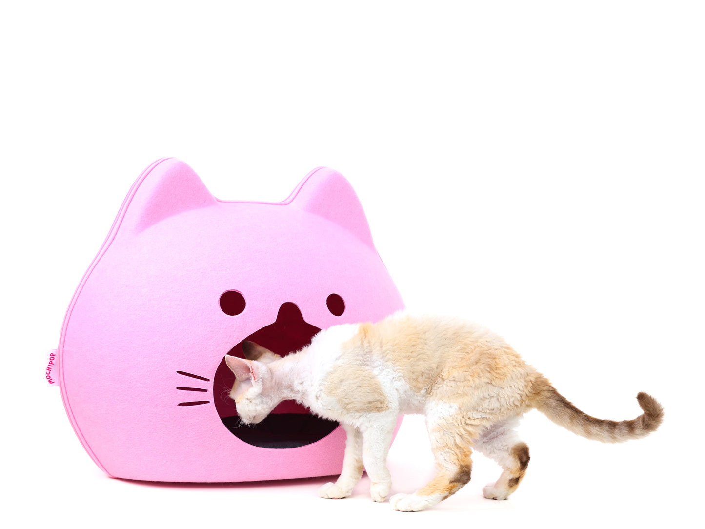 Kitty Cat Bed Cave - PINK