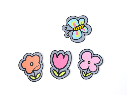 Blossom Velcro Patch Set - LARGE