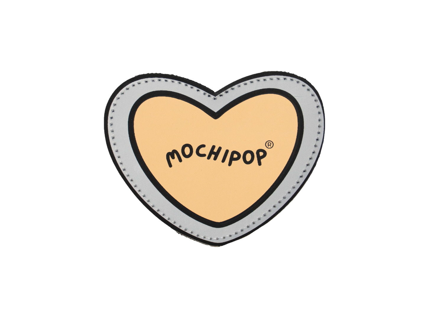 MOCHIPOP Heart Velcro Patch - SMALL