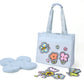 "the Bloomy" Cat Carrier - BLUE