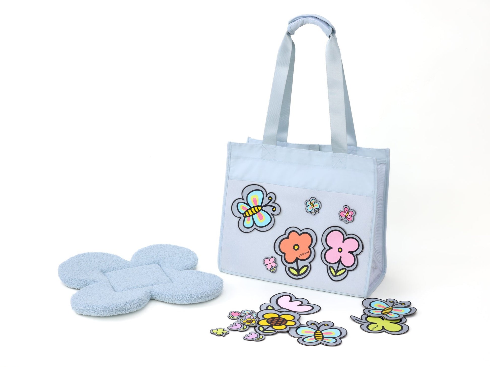 "the Bloomy" Cat Carrier - BLUE