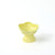 “the Floret” Elevated Ceramic Pet Bowl - YELLOW