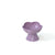 “the Floret” Elevated Ceramic Pet Bowl - PURPLE