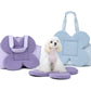 “the Bloomy” Dog Carrier - PURPLE