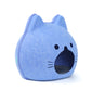 Kitty Cat Bed Cave - BLUE
