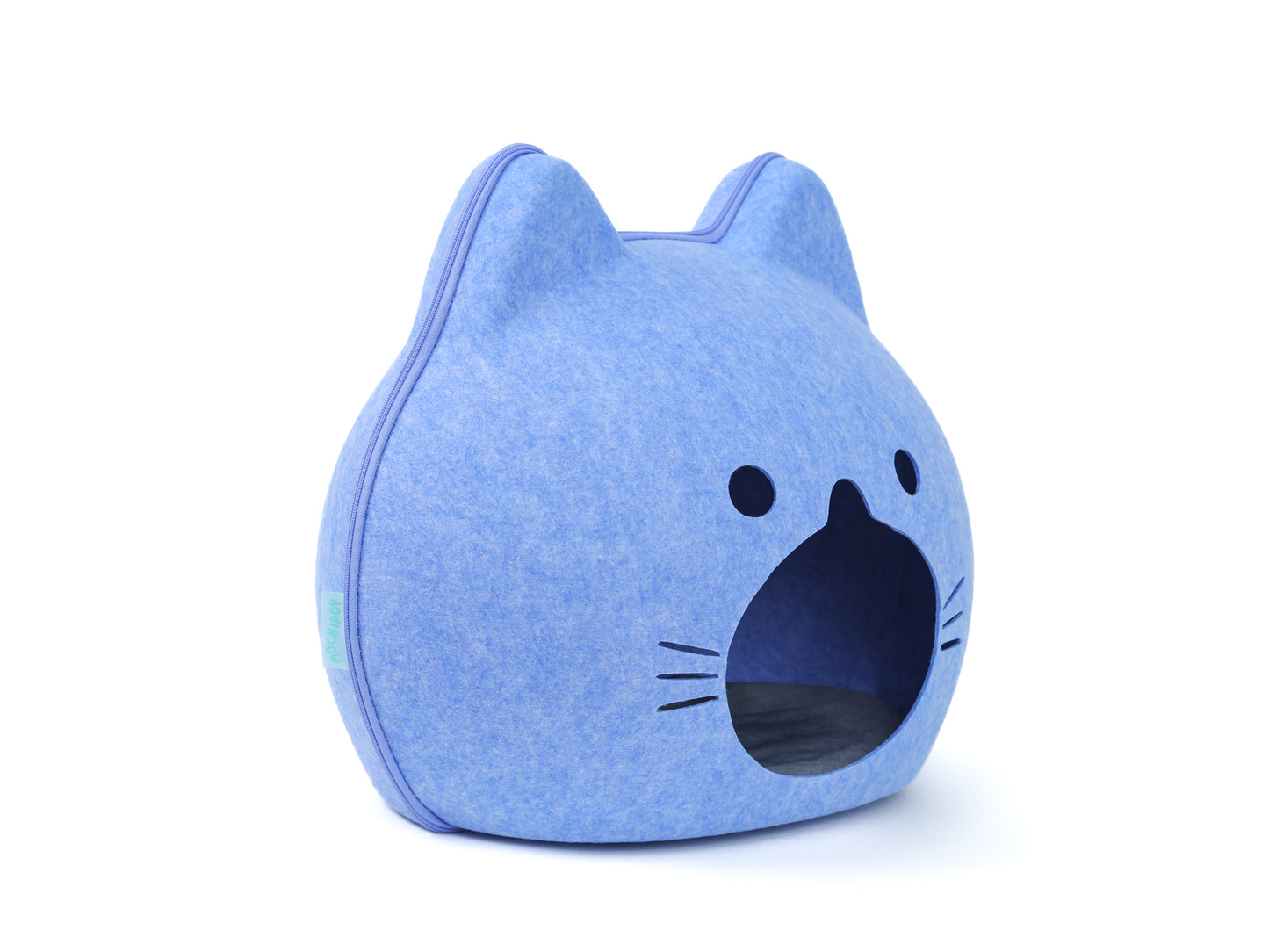 Kitty Cat Bed Cave - BLUE
