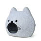Kitty Cat Bed Cave - GRAY