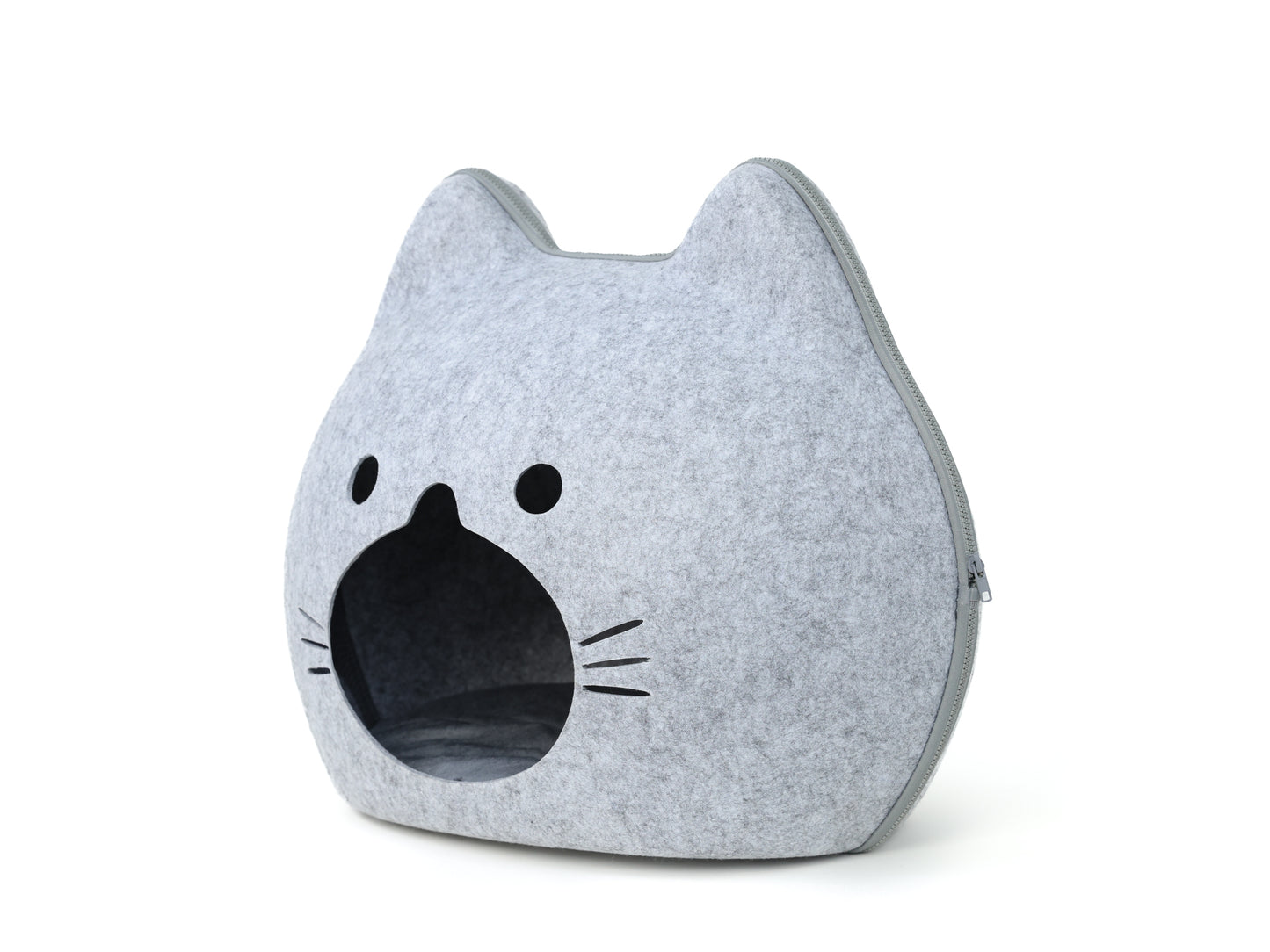Kitty Cat Bed Cave - GRAY