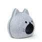 Kitty Cat Bed Cave - GRAY