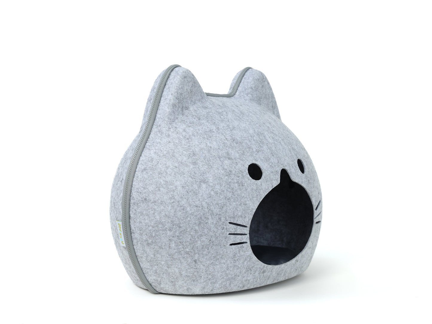 Kitty Cat Bed Cave - GRAY