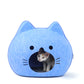Kitty Cat Bed Cave - BLUE