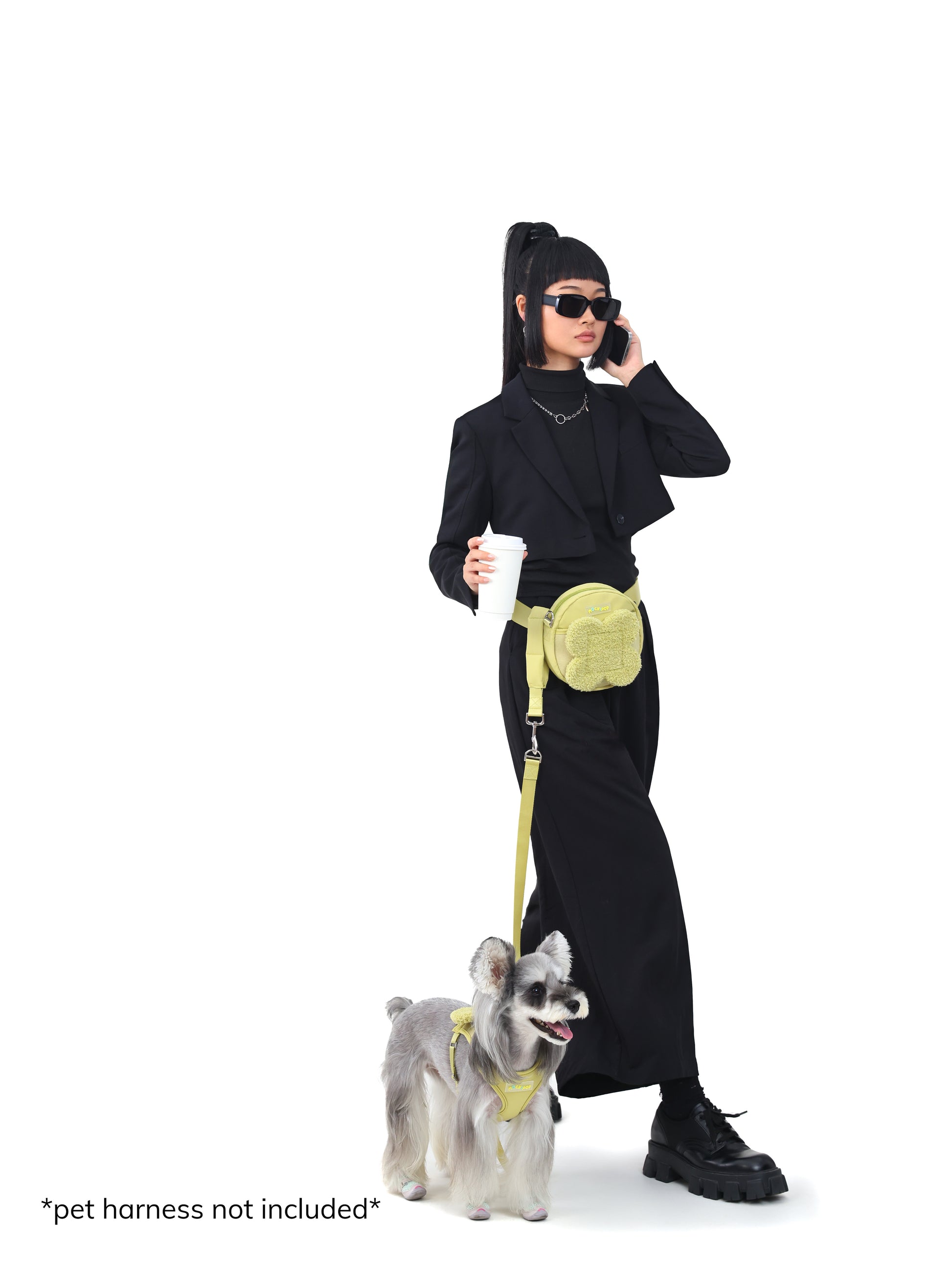 “The Bloomy” Multifunctional Fanny Bag Leash Set