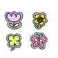 Blossom Velcro Patch Set - SMALL